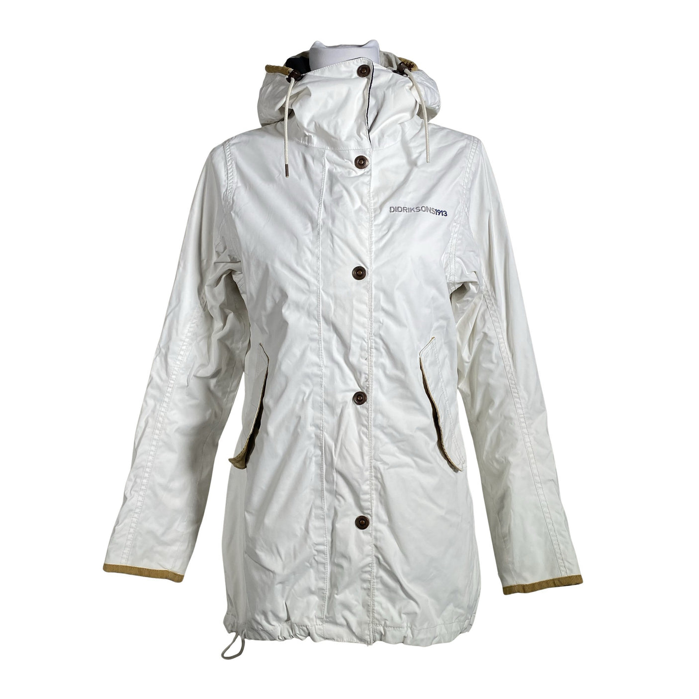 Unisex Didriksons - Jope, suurus 38 - Valge (1)