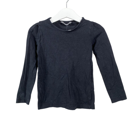Unisex Lindex - Trikotaažist pluus, suurus 92 - 98 - Must ()