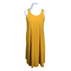 Unisex Zizzi - Trikotaažist kleit, suurus 42 - Oranž (1)