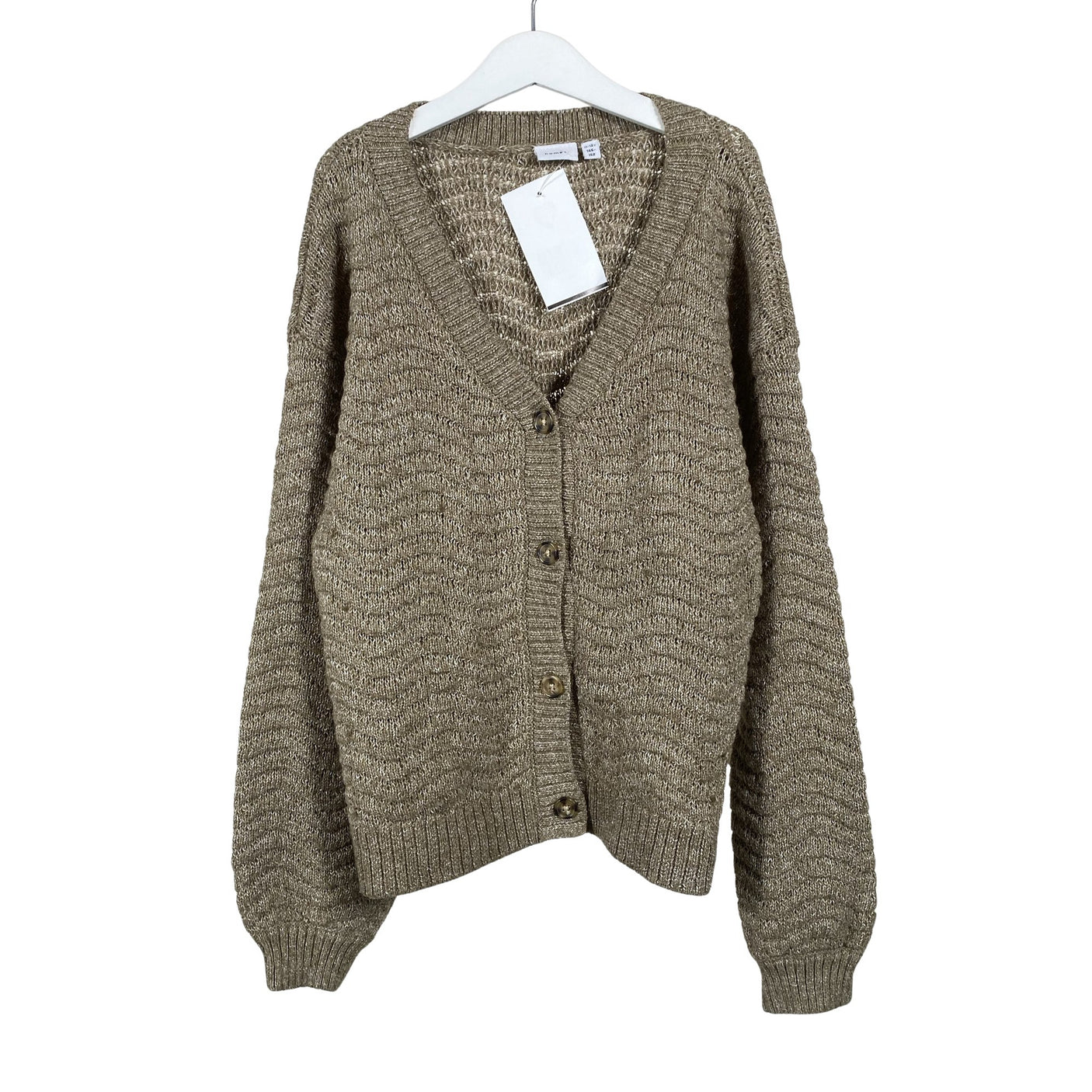 Unisex Name It - Kardigan, suurus 146 - 152 - Pruun (1)