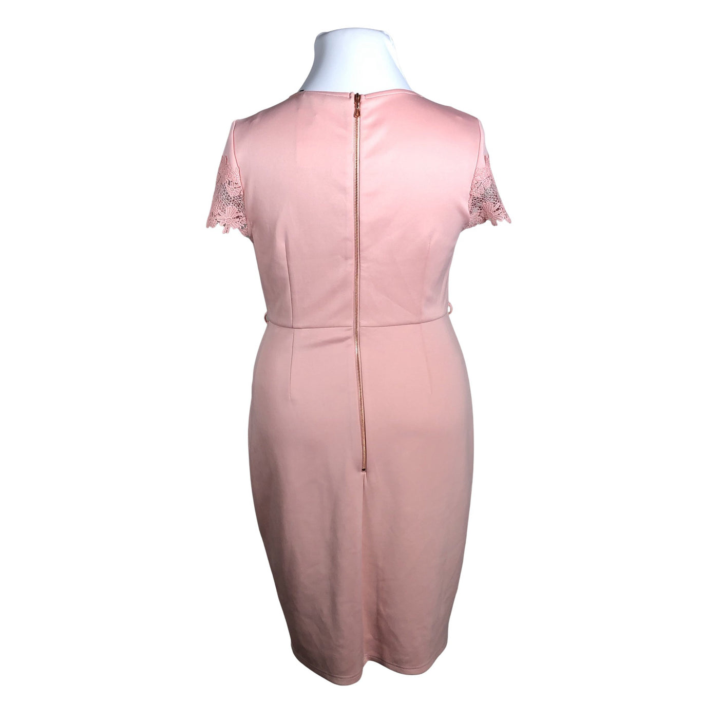 Unisex Dorothy Perkins - Mitteveniv kleit, suurus 42 - Heleroosa (2)