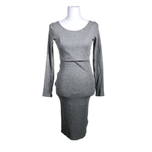 Unisex H&M Mama - Trikotaažist kleit, suurus 36 - Hall (1)