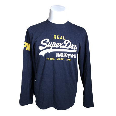 Unisex Superdry - Trikotaažist pluus, suurus M - Sinine ()