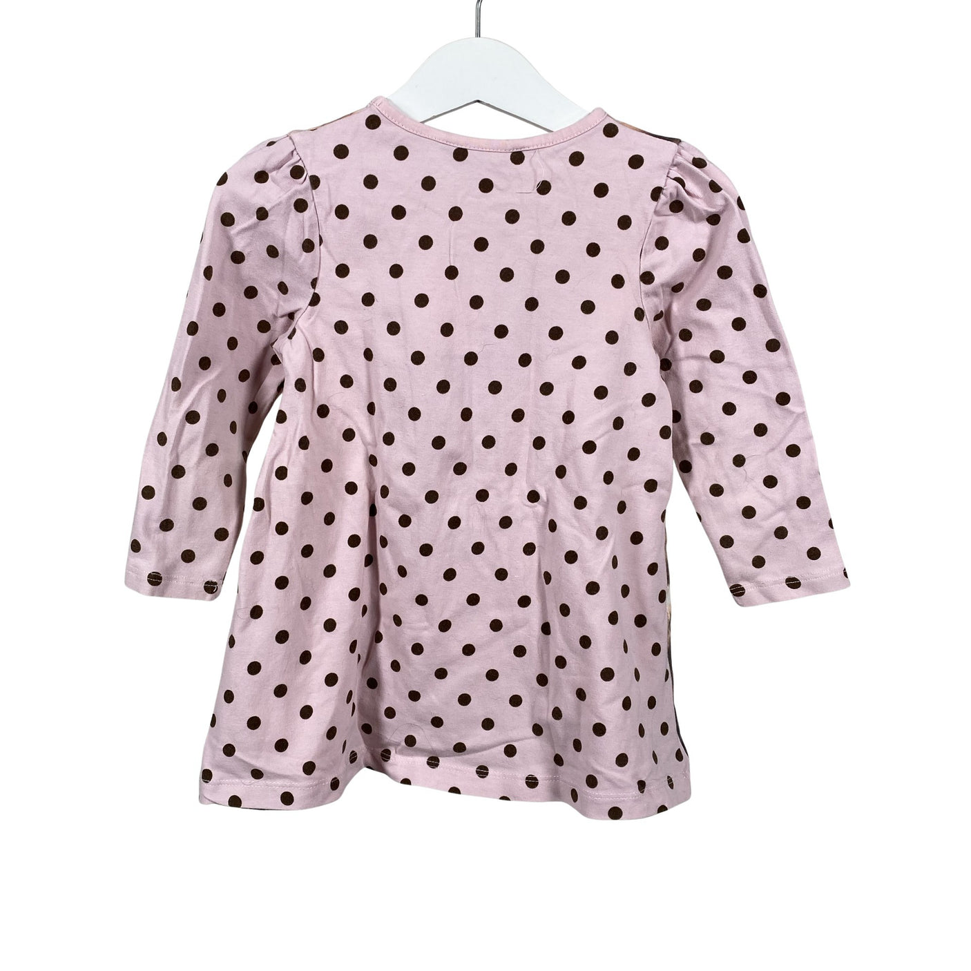 Unisex Lindex - Trikotaažist kleit, suurus 86 - 92 - Heleroosa (2)