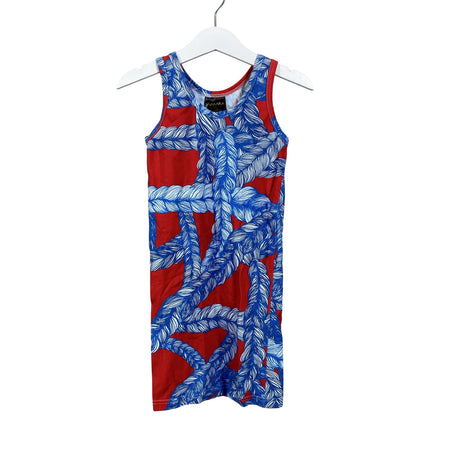 Unisex Vimma - Trikotaažist kleit, suurus 98 - 104 - Sinine ()