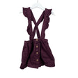 Unisex POMPdeLUX - Mitteveniv kleit, suurus 98 - 104 - Veinipunane ()