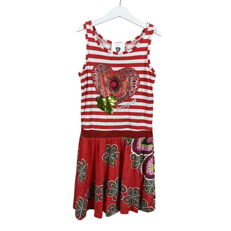 Unisex Desigual - Trikotaažist kleit, suurus 146 - 152 - Punane ()