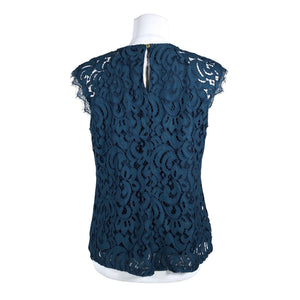 Unisex Holly & Whyte by Lindex - Lühikeste käistega pluus, suurus 38 - Sinine (2)