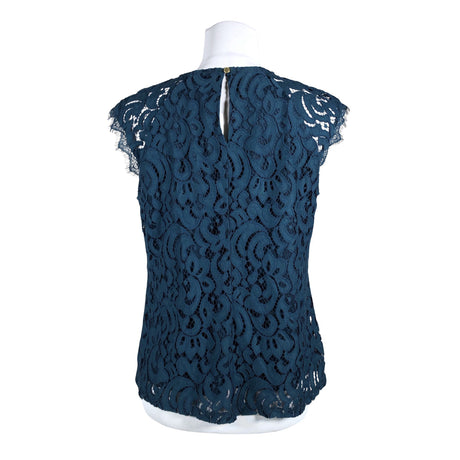 Unisex Holly & Whyte by Lindex - Lühikeste käistega pluus, suurus 38 - Sinine (2)