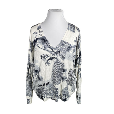 Unisex Desigual - Kampsun, suurus 42 - Helesinine ()