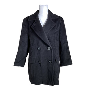 Unisex MaxMara - Villane mantel, suurus 38 - Must (1)