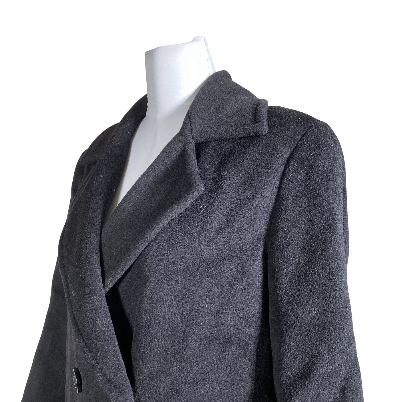 Unisex MaxMara - Villane mantel, suurus 38 - Must (2)