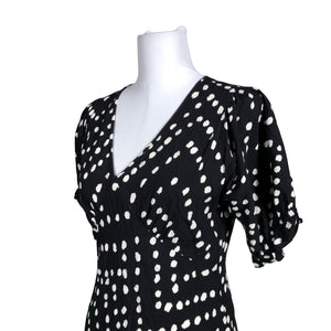 Unisex Diane von Furstenberg - Mitteveniv kleit, suurus 38 - Must (3)