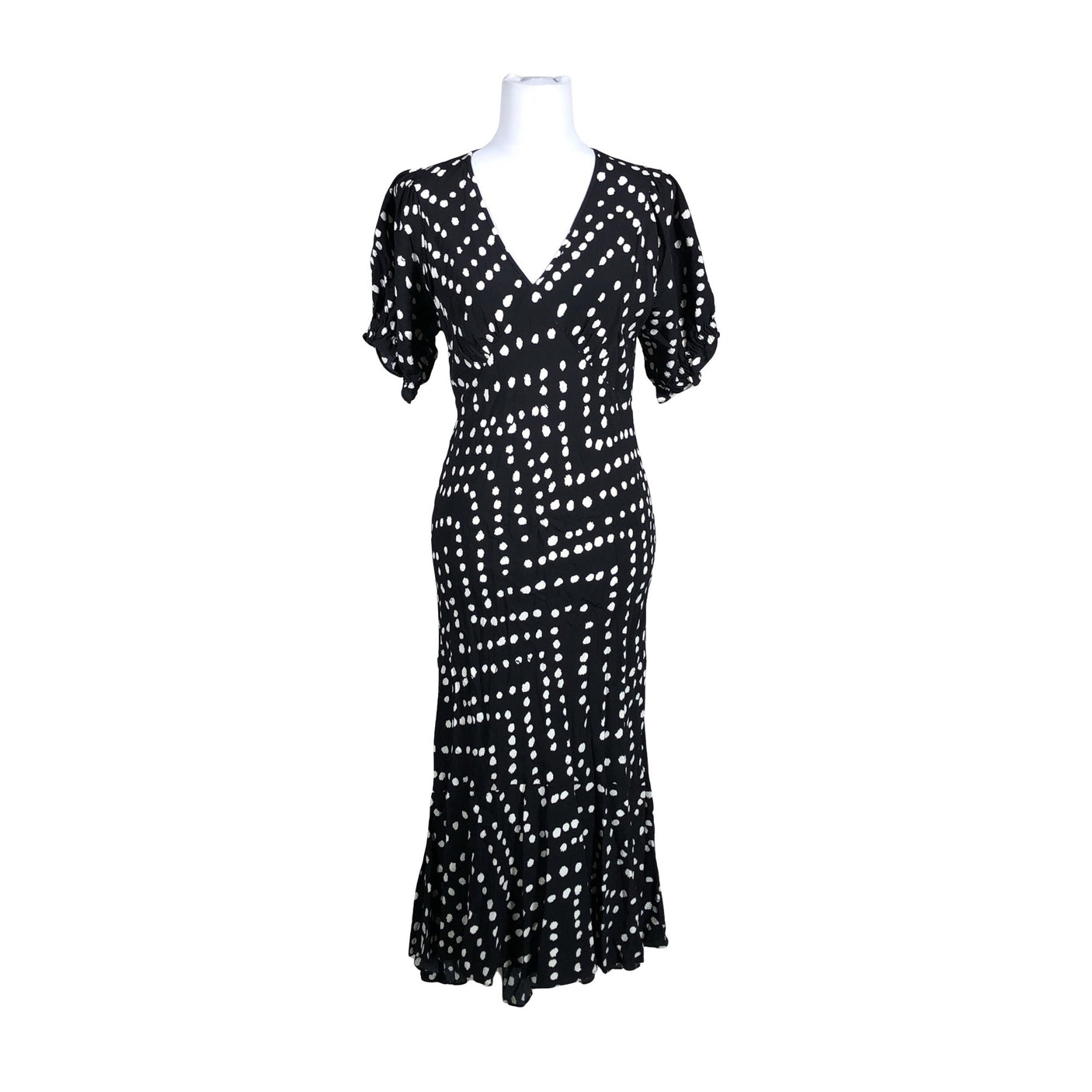 Unisex Diane von Furstenberg - Mitteveniv kleit, suurus 38 - Must (1)