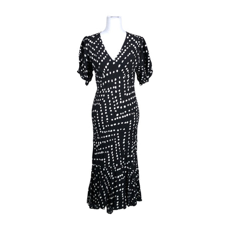 Unisex Diane von Furstenberg - Mitteveniv kleit, suurus 38 - Must ()