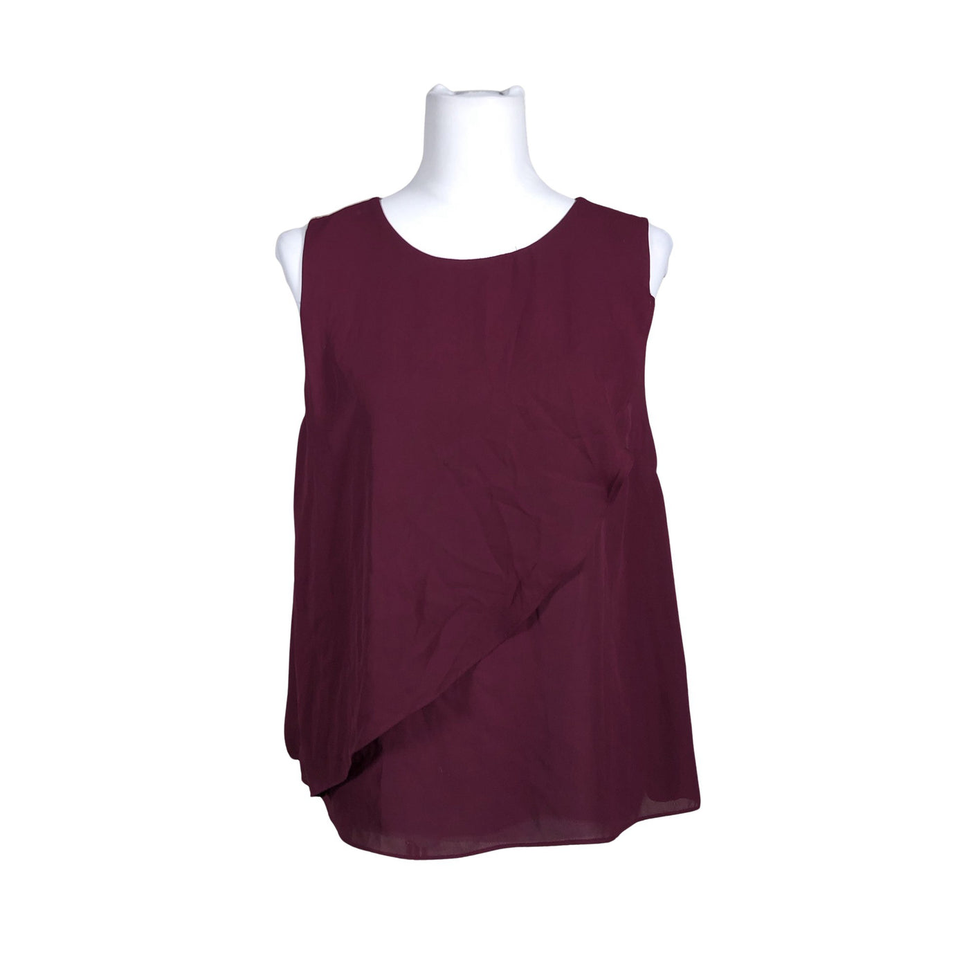 Unisex Your Face - Topp, suurus 38 - Veinipunane (1)