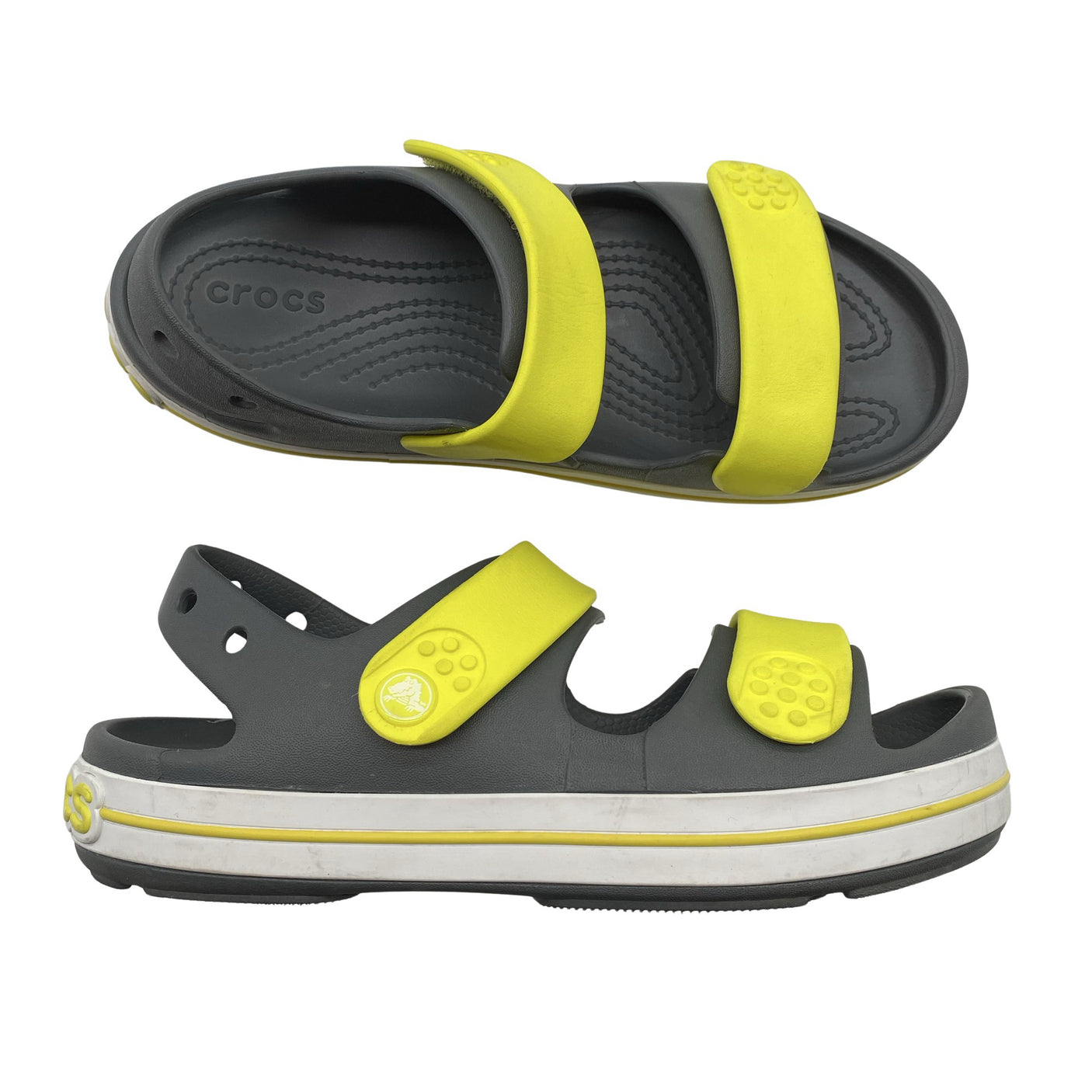 Unisex Crocs - Rihmikud, suurus 38 - Hall (1)