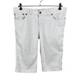 Unisex Marc Aurel - Teksast poolpikad püksid, suurus 44 - Valge ()