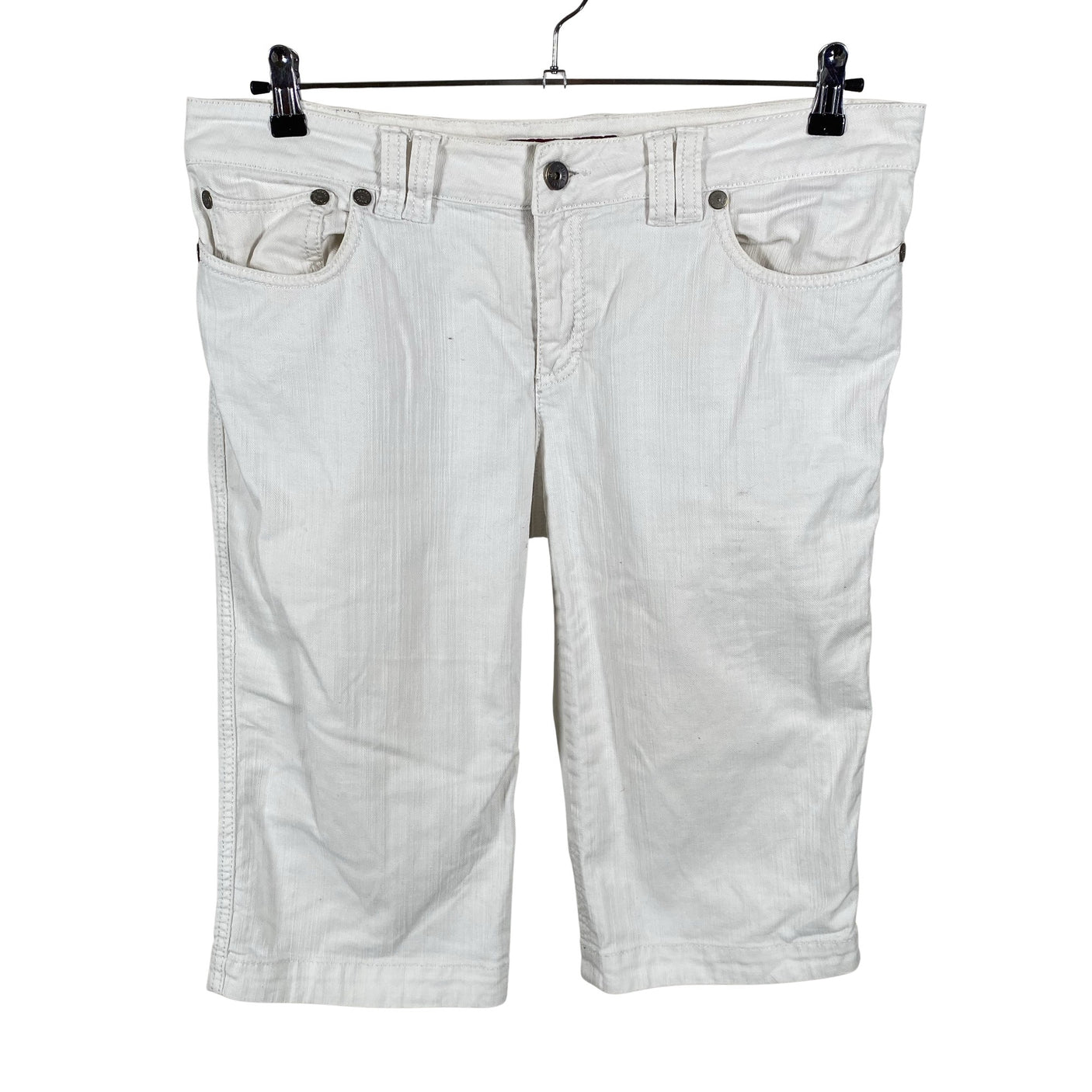 Unisex Marc Aurel - Teksast poolpikad püksid, suurus 44 - Valge (1)