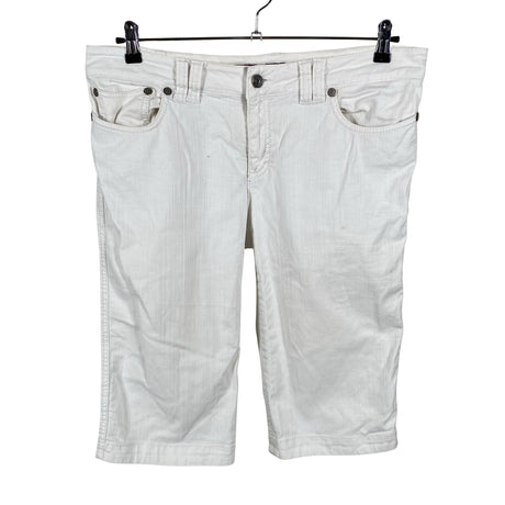 Unisex Marc Aurel - Teksast poolpikad püksid, suurus 44 - Valge ()