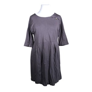 Unisex My Olsson - Trikotaažist kleit, suurus 42 - Hall (1)