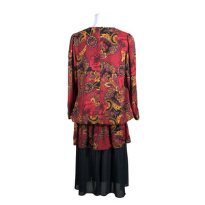 Unisex Carolin - Õhuke kleit, suurus 38 - Punane (2)