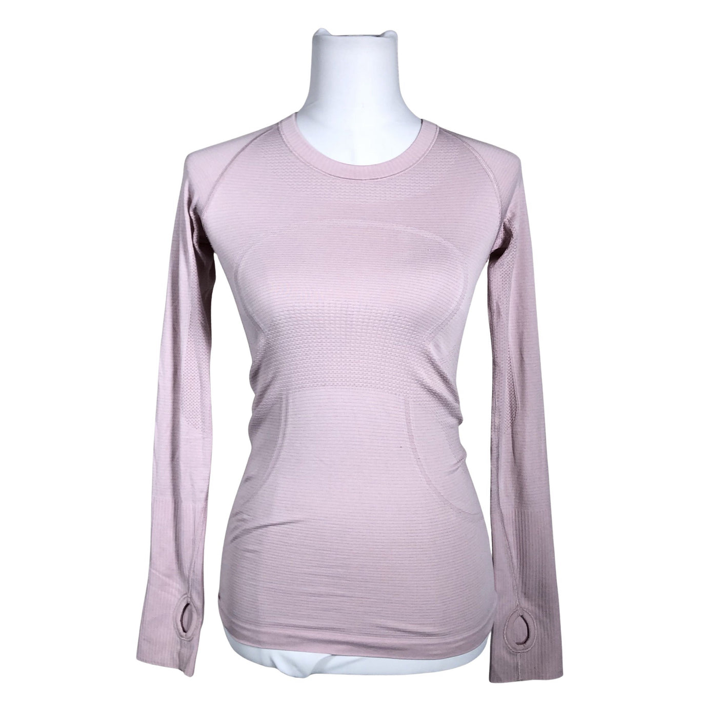 Unisex Lululemon - Spordisärk, pikad käised, suurus 34 - Heleroosa (1)