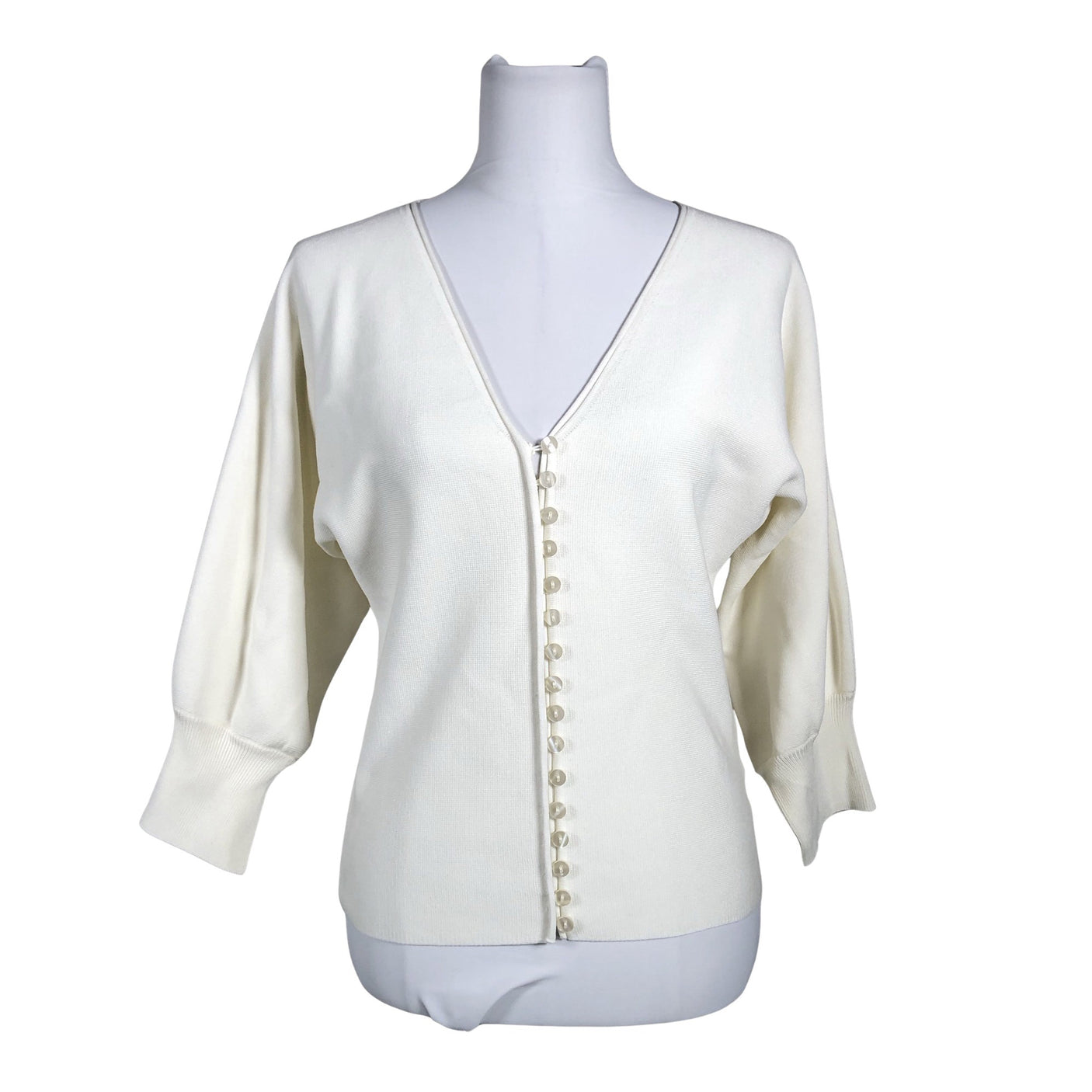 Unisex Lindex - Kardigan, suurus 38 - Valge (1)