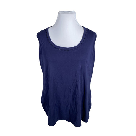 Unisex Ulla Popken - T-särk, suurus 54 - Sinine ()