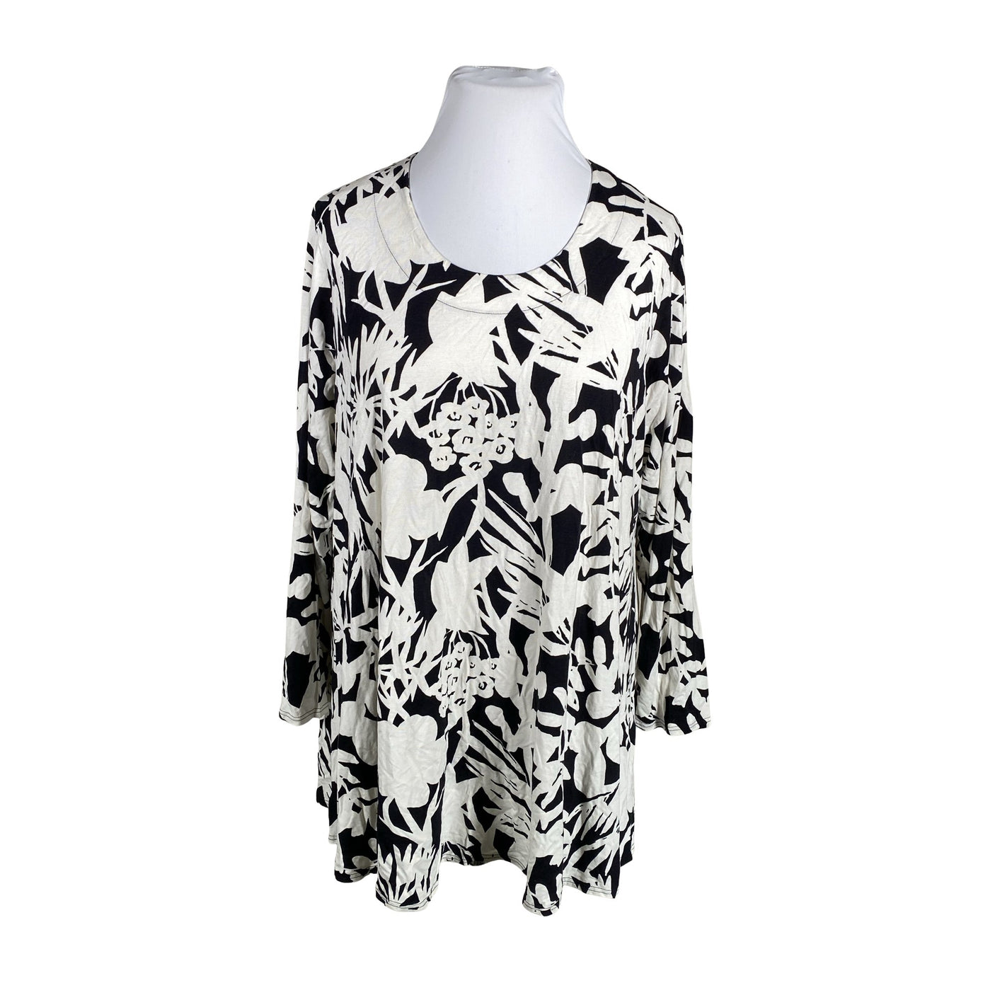 Unisex Nanso - Trikotaažist tuunika, suurus 48 - Valge (1)