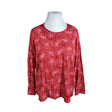 Unisex Nanso - Trikotaažist pluus, suurus 46 - Punane ()