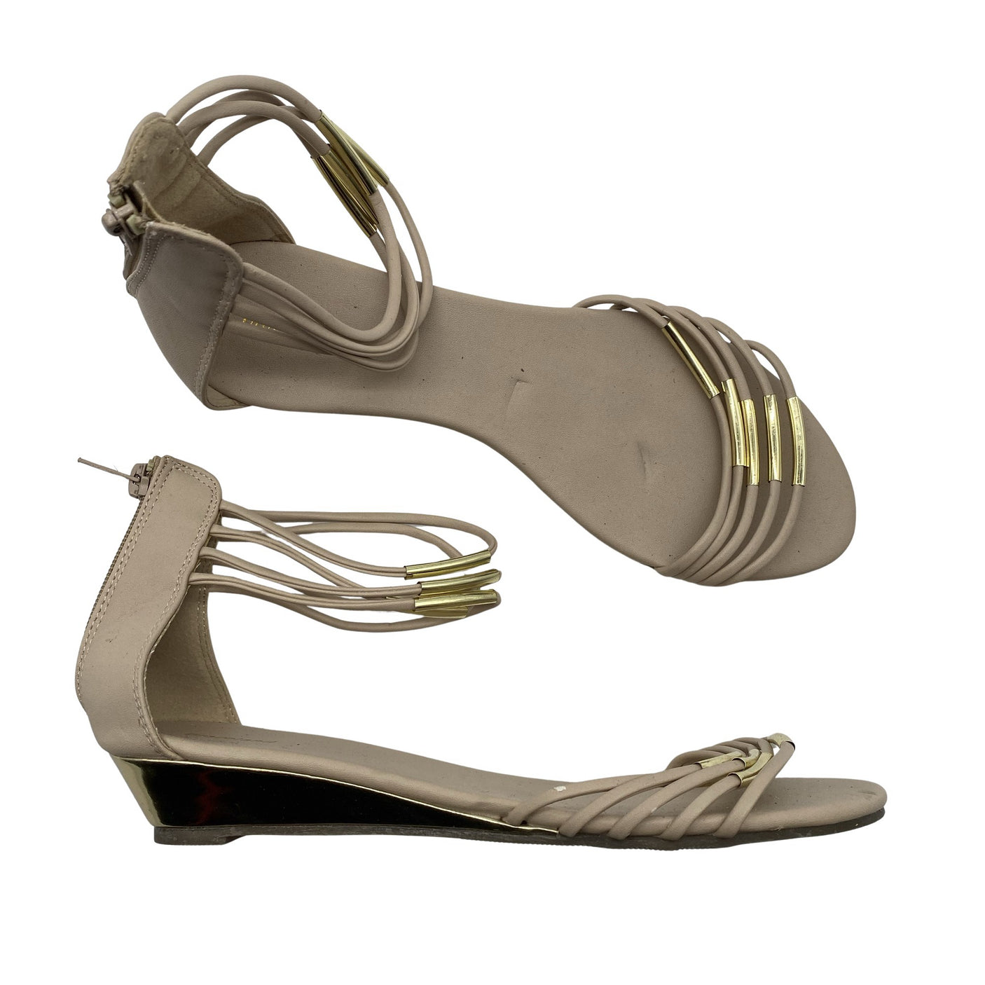 Unisex Graceland - Rihmikud, suurus 39 - Beige (1)