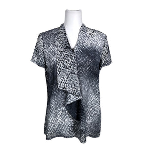 Unisex Mexx - Lühikeste käistega pluus, suurus 38 - Sinine (1)