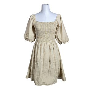 Unisex Résumé - Mitteveniv kleit, suurus 34 - Beige (1)