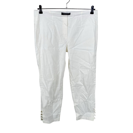 Unisex Femme - Mittevenivad poolpikad püksid, suurus 44 - Valge ()