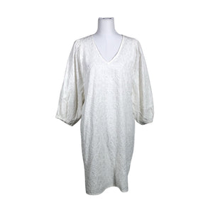 Unisex Lindex - Mitteveniv kleit, suurus 40 - Valge (1)
