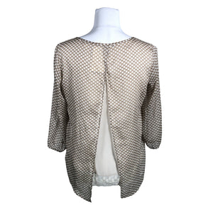 Unisex Comma - Pluus, suurus 36 - Pruun (2)