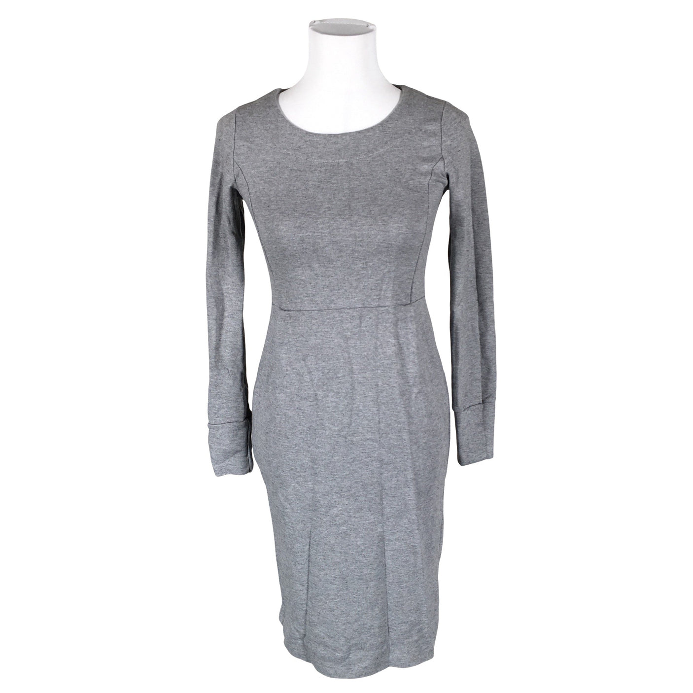 Unisex Nanso - Trikotaažist kleit, suurus 34 - Hall (1)