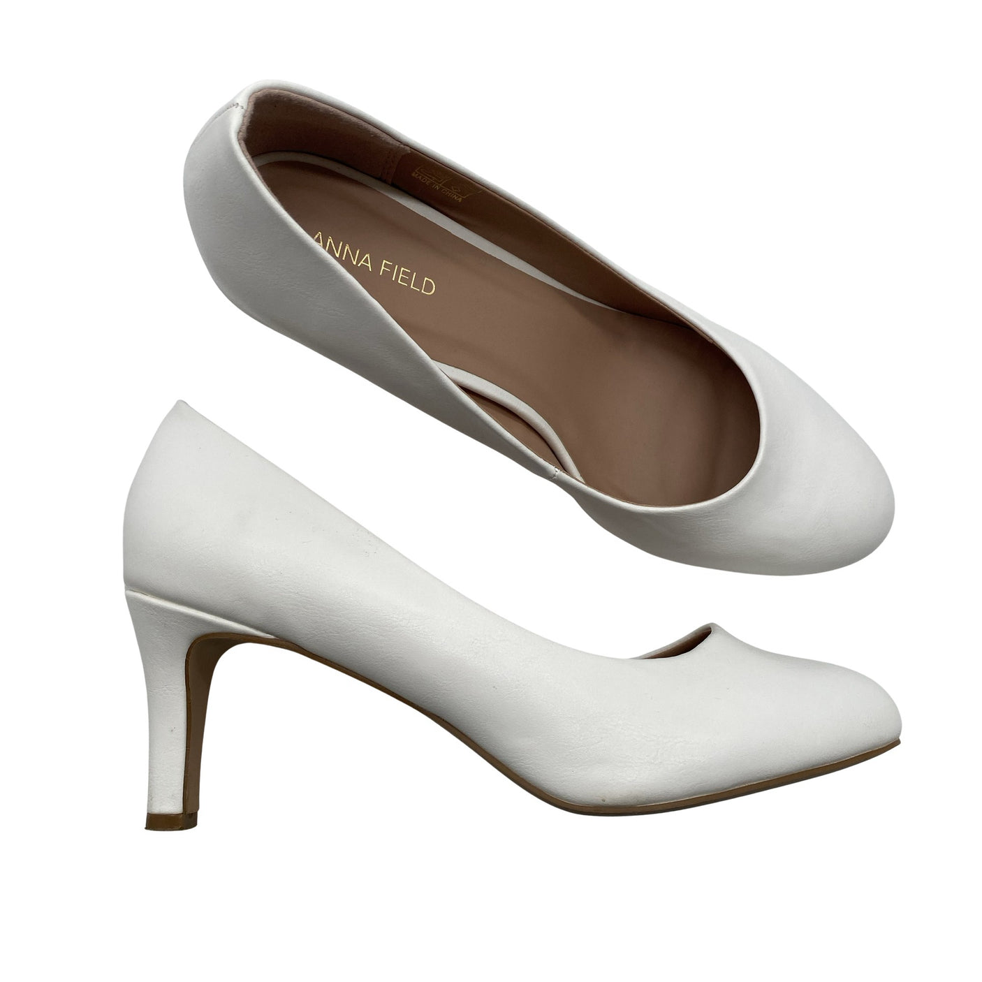 Unisex Anna Field - Kontsakingad, suurus 41 - Valge (1)