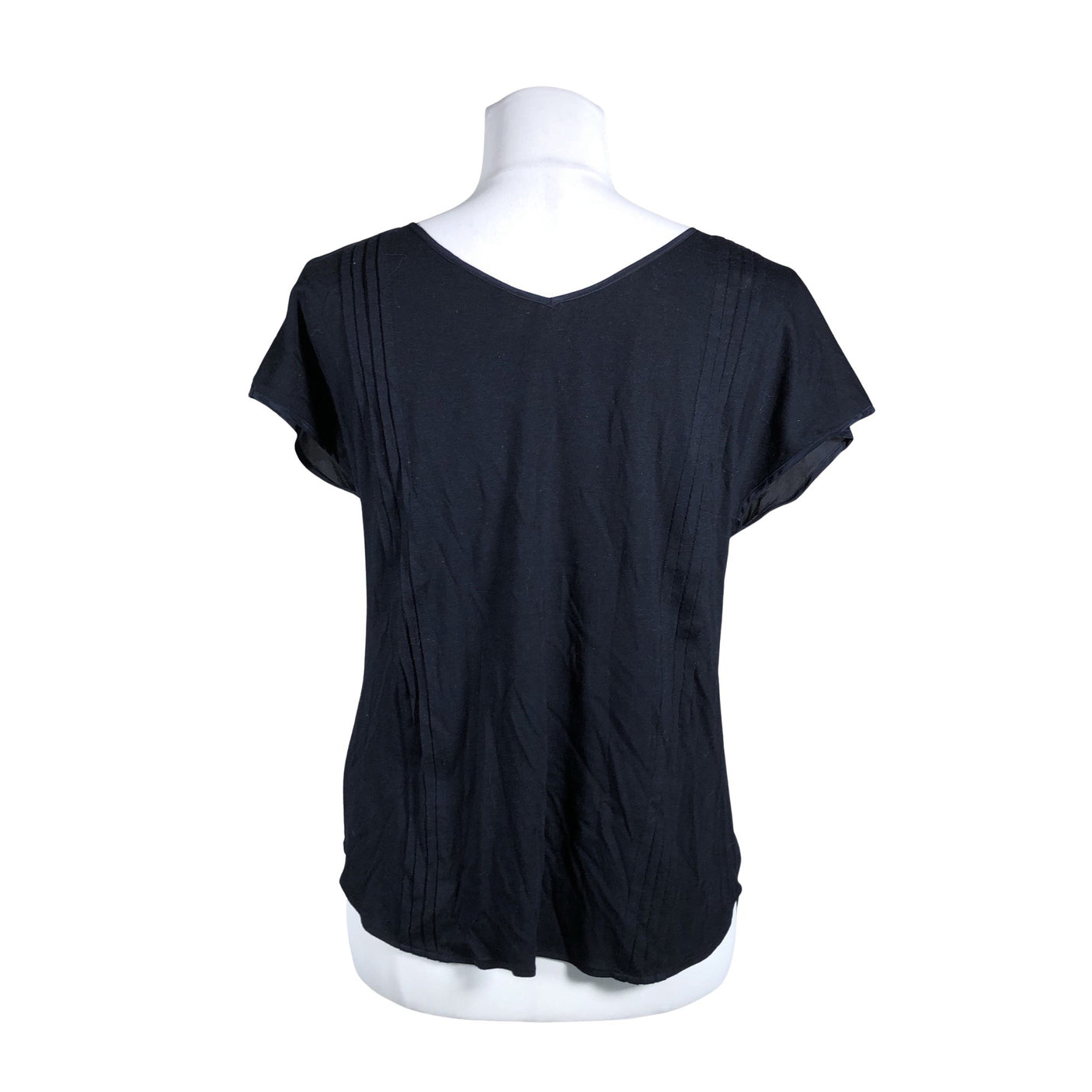 Unisex Massimo Dutti - Lühikeste käistega pluus, suurus 38 - Sinine (2)
