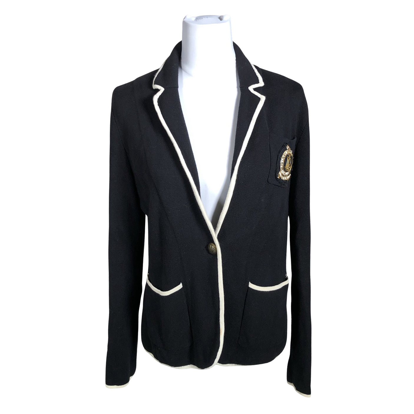 Unisex Lauren Ralph Lauren - Kardigan, suurus 40 - Must (1)