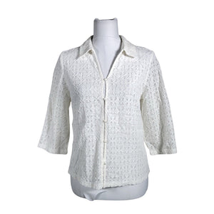 Unisex Cream - Pluus, suurus 38 - Valge (1)