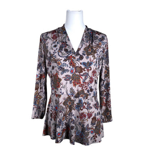 Unisex Monton - Trikotaažist pluus, suurus 40 - Hall (1)