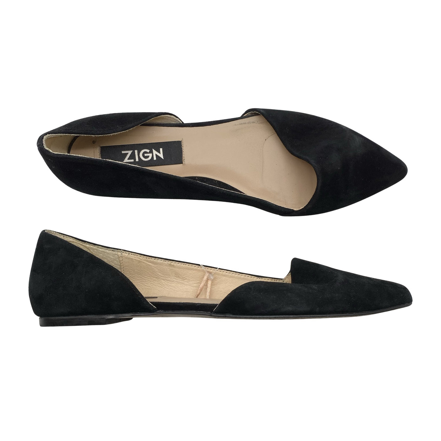 Unisex Zign - Baleriinad, suurus 40 - Must (1)