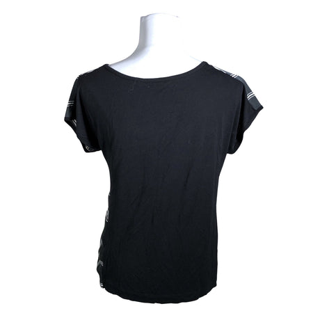 Unisex Global - Lühikeste käistega pluus, suurus 36 - Must (2)