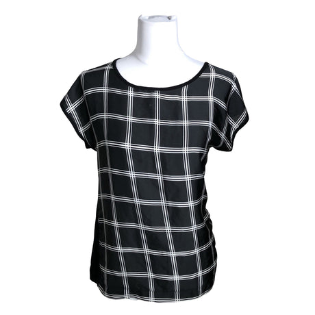 Unisex Global - Lühikeste käistega pluus, suurus 36 - Must ()