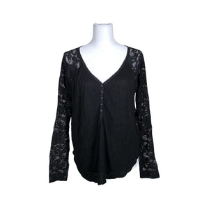 Unisex Denim & Supply Ralph Lauren - Trikotaažist pluus, suurus 40 - Must (1)