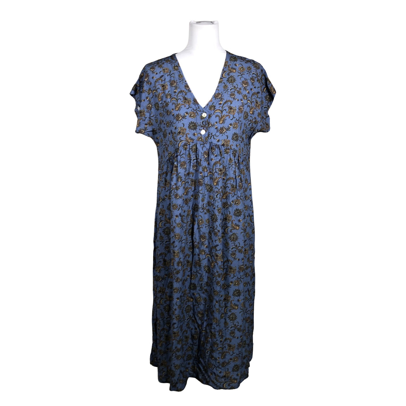 Unisex Bohemiana - Õhuke kleit, suurus 38 - Sinine (1)