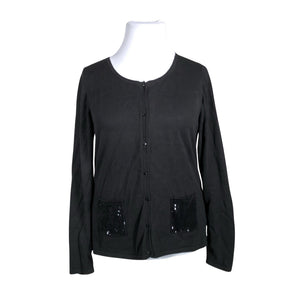 Unisex Tom Tailor - Kardigan, suurus 44 - Must (1)