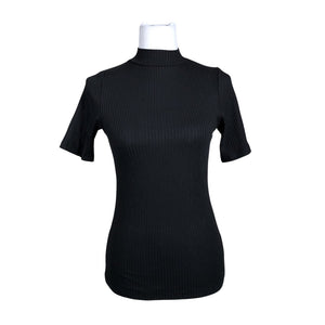 Unisex Toive - Trikotaažist pluus, suurus 38 - Must (1)
